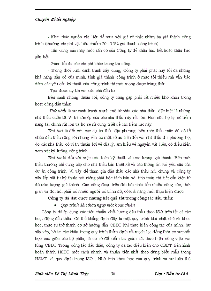 image for page Một số giải pháp nhằm nâng cao khả năng thắng thầu trong đấu thầu xây lắp tại công ty cổ phần xây dựng Số 1 Sông Hồng