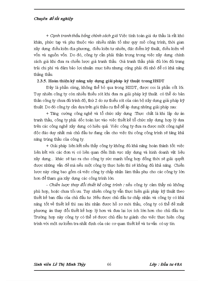 image for page Một số giải pháp nhằm nâng cao khả năng thắng thầu trong đấu thầu xây lắp tại công ty cổ phần xây dựng Số 1 Sông Hồng