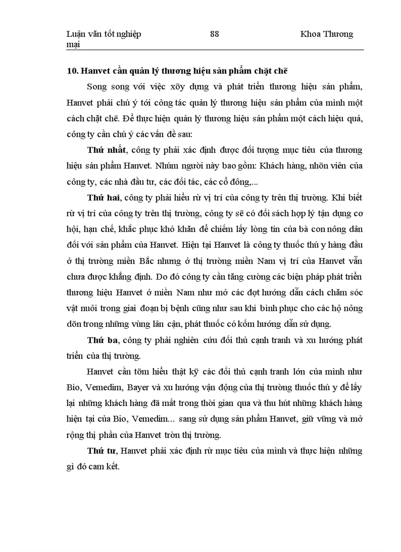 image for page Một số giải pháp xây dựng và phát triển thương hiệu sản phẩm tại công ty Cổ phần Dược và Vật tư thú y Hanvet 1