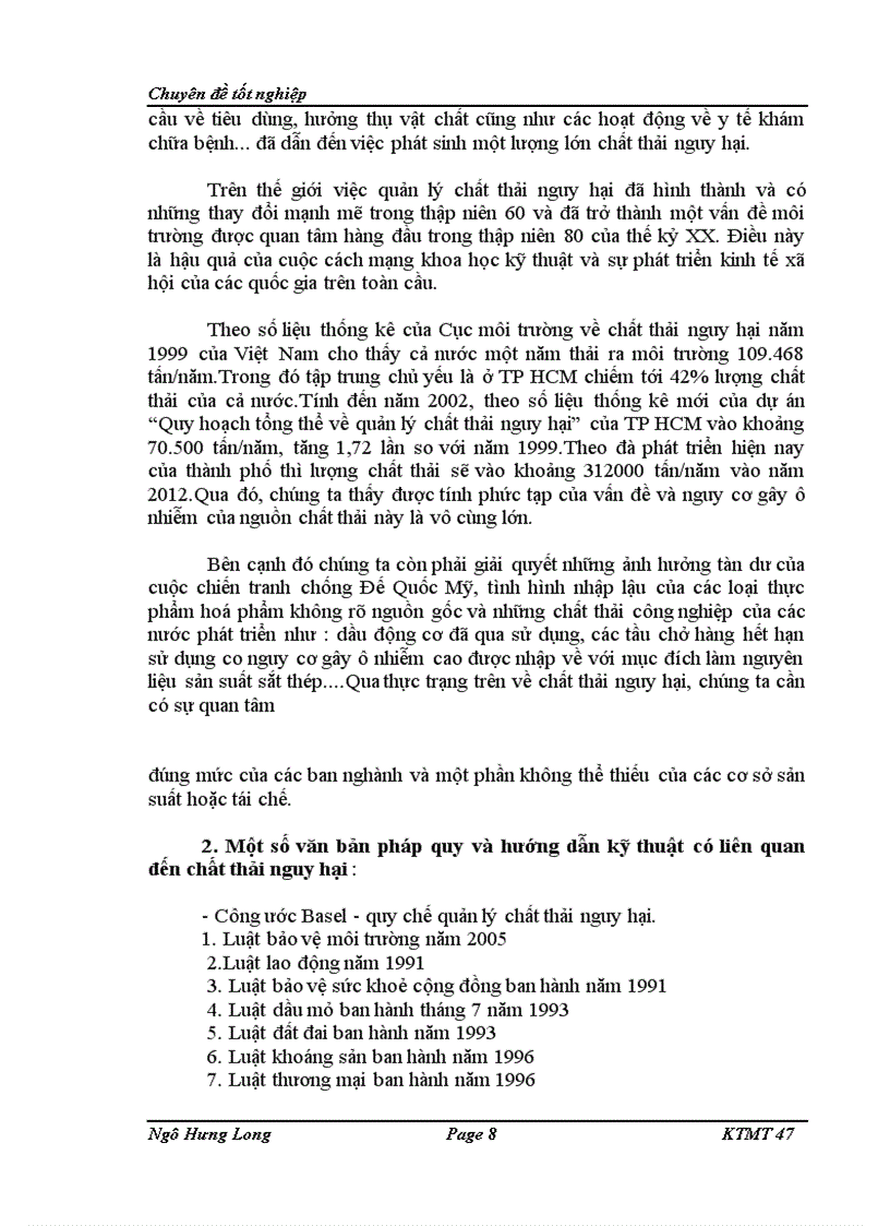 image for page Đánh giá thực trạng quản lý chất thải y tế nguy hại trên địa bàn Tỉnh Nam Định 1