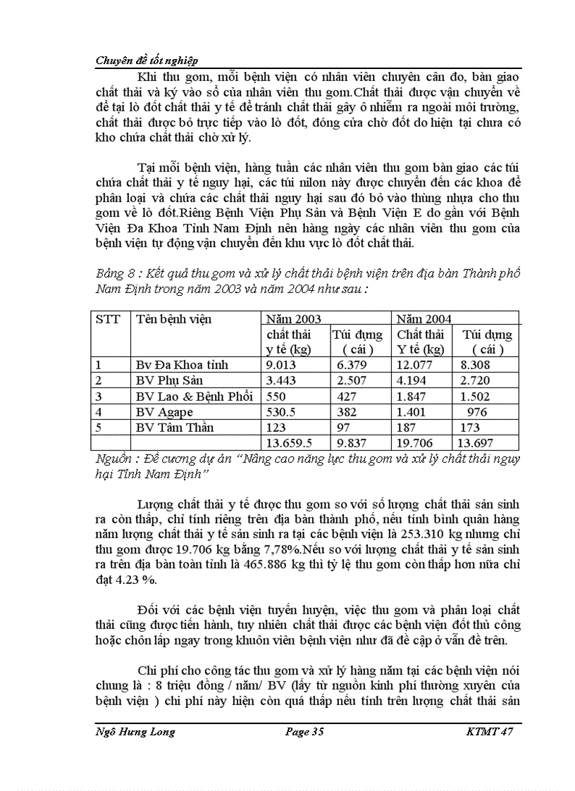 image for page Đánh giá thực trạng quản lý chất thải y tế nguy hại trên địa bàn Tỉnh Nam Định 1