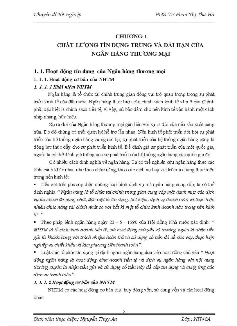 image for page Nâng cao chất lượng tín dụng trung và dài hạn tại chi nhánh ngân hàng Đầu tư Phát triển Hải Phòng 1