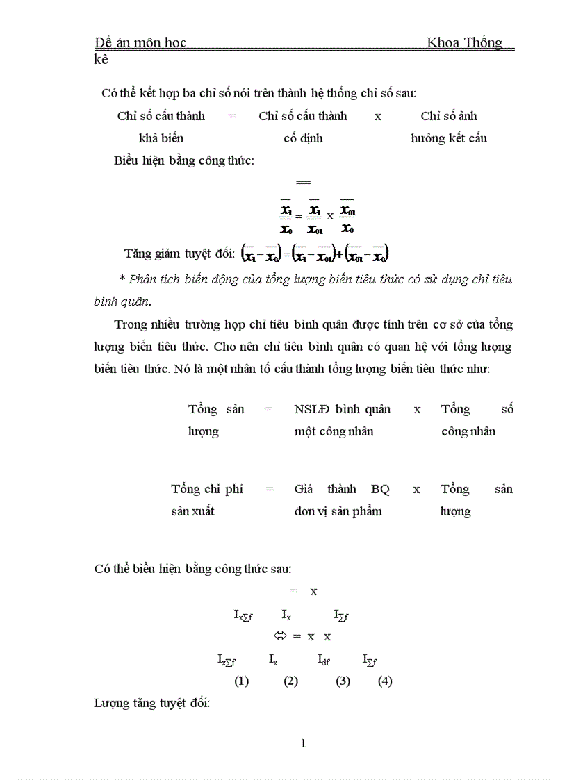 image for page Phương pháp chỉ số vận dụng phương pháp chỉ số trong phân tích ảnh hưởng của một số nhân tố đến biến động hiệu quả kinh tế nền sản xuất xã hội 1
