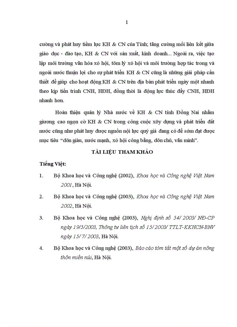 image for page Hoàn thiện quản lý nhà nước về khoa học và công nghệ ở tỉnh Đồng Nai 1