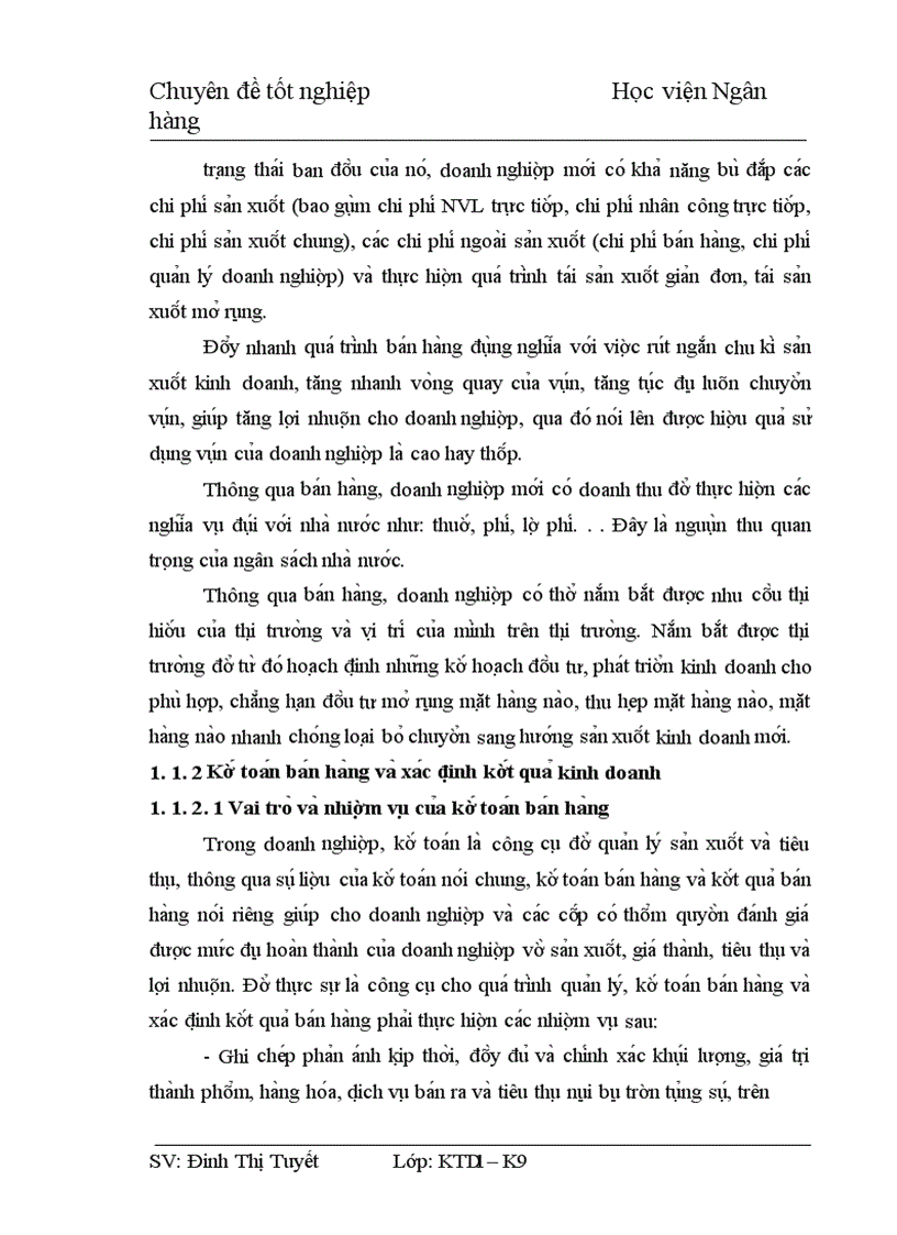 image for page Hoa n thiê n kê toa n ba n ha ng va xa c đi nh kê t qua kinh doanh ta i Công ty cô phâ n cơ khi va xây dư ng Tân Quang