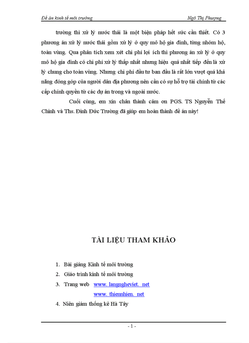 image for page Quy trình tính toán thiệt hại ô nhiễm môi trường