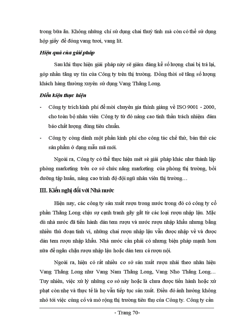 image for page Biện pháp củng cố và mở rộng thị trường tiêu thụ sản phẩm của công ty cổ phần Thăng Long