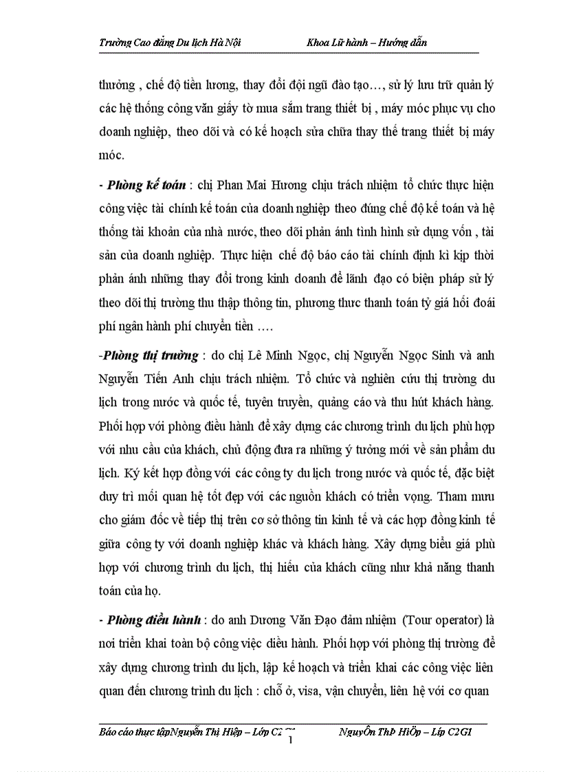 image for page Báo cáo thực tập tại Công ty Cổ phần xây dựng và Du lịch quốc tế Hoàng Dương