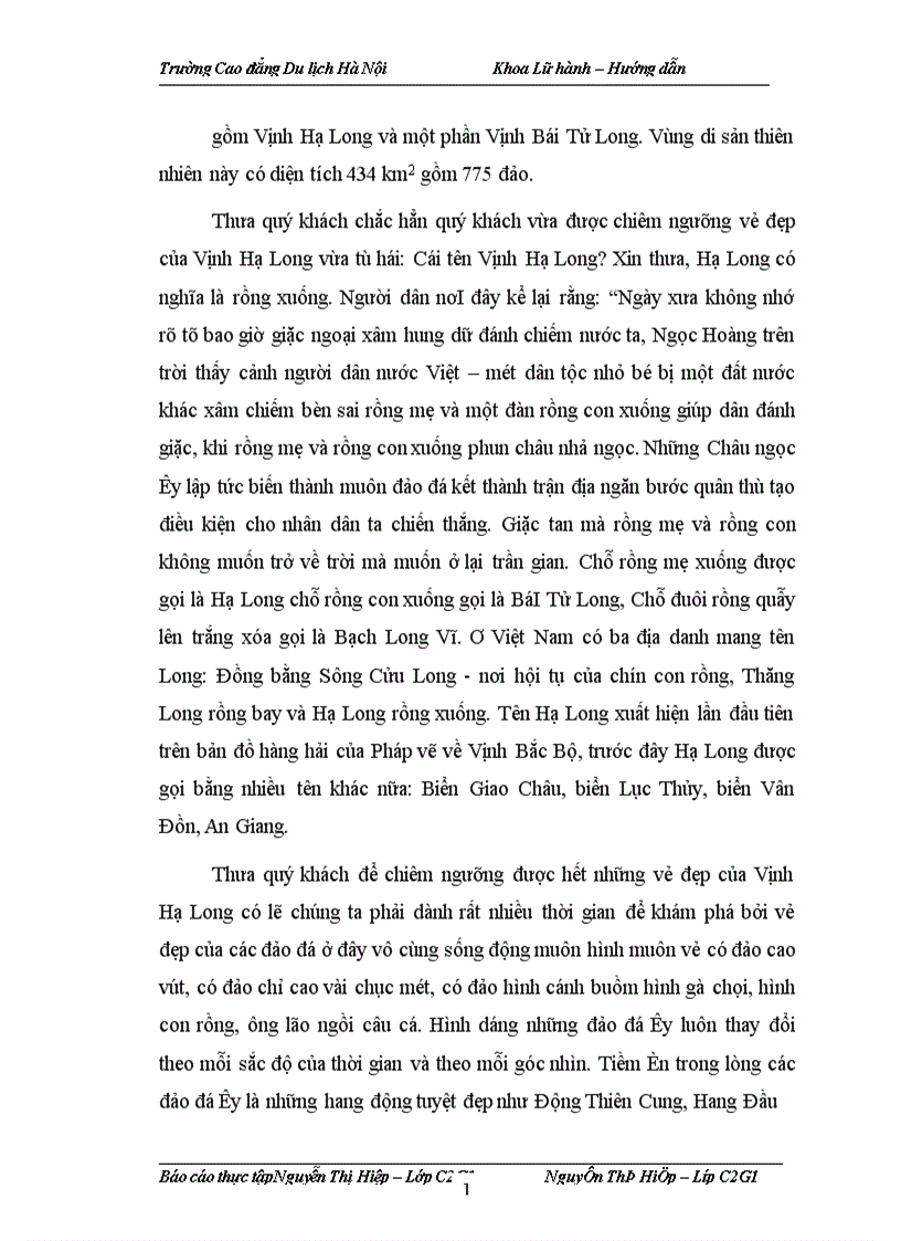 image for page Báo cáo thực tập tại Công ty Cổ phần xây dựng và Du lịch quốc tế Hoàng Dương