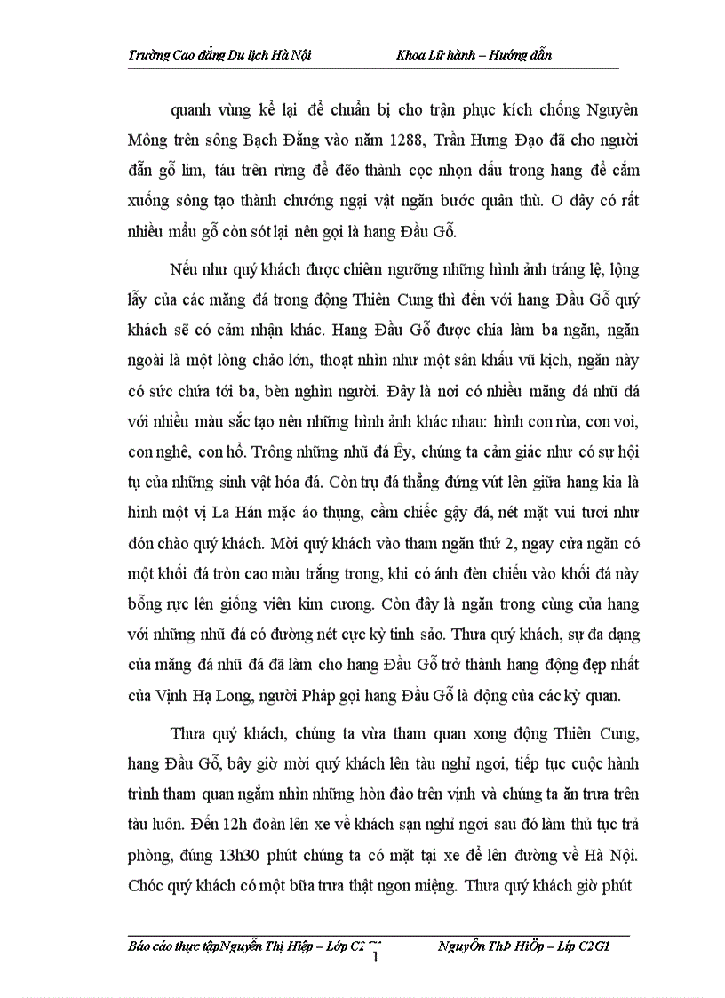 image for page Báo cáo thực tập tại Công ty Cổ phần xây dựng và Du lịch quốc tế Hoàng Dương