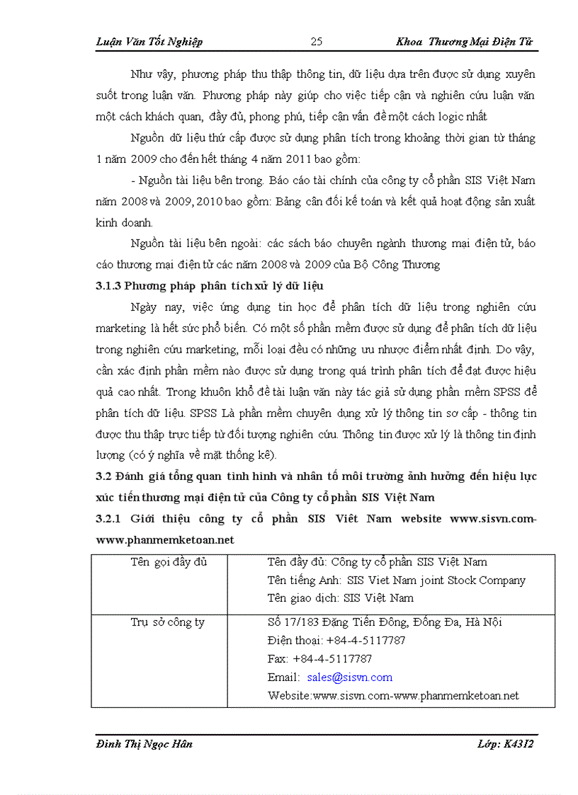 image for page Giải pháp tăng cường hiệu lực chương trình xúc tiến thương mại điện tử của Công ty cổ phần SIS Việt Nam