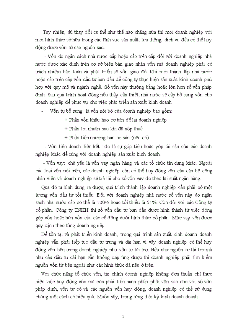 image for page Phân tích tình hình tài chính doanh nghiệp và những giải pháp góp phần nâng cao khả năng tài chính của Tổng công ty chè Việt nam 1
