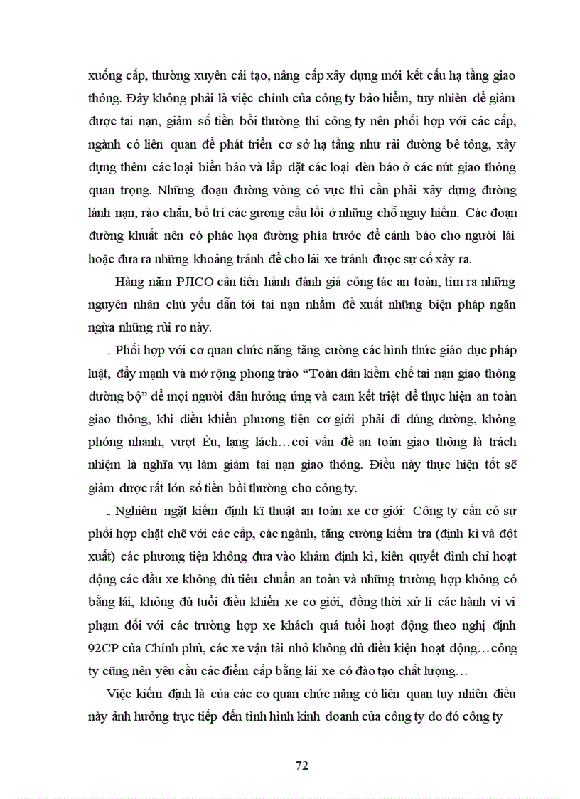 image for page Nghiệp vụ bảo hiểm trách nhiệm dân sự của chủ xe cơ giới đối với người thứ ba Kiến nghị nhằm thực hiện tốt nghiệp vụ theo nghị định 15 2003 NĐ CP của Chính phủ tại PJICO giai đoạn 1998 2002 1