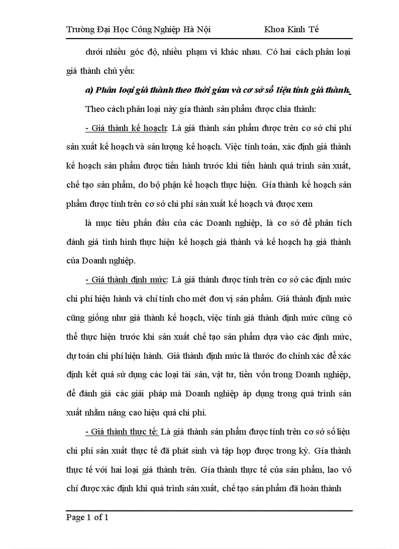 image for page Công tác kế toán tập hợp chi phí sản xuất và tính giá thành sản phẩm tại Công ty Cổ phần Cơ khí và Xây lắp số 7