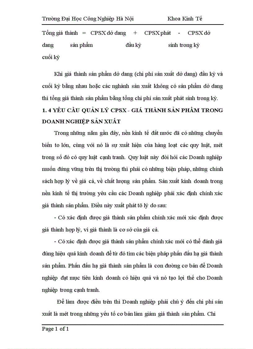 image for page Công tác kế toán tập hợp chi phí sản xuất và tính giá thành sản phẩm tại Công ty Cổ phần Cơ khí và Xây lắp số 7