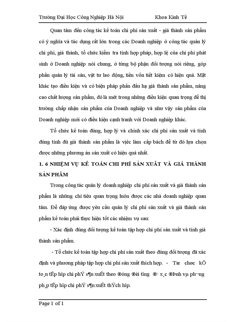 image for page Công tác kế toán tập hợp chi phí sản xuất và tính giá thành sản phẩm tại Công ty Cổ phần Cơ khí và Xây lắp số 7
