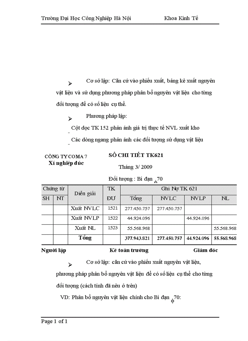 image for page Công tác kế toán tập hợp chi phí sản xuất và tính giá thành sản phẩm tại Công ty Cổ phần Cơ khí và Xây lắp số 7