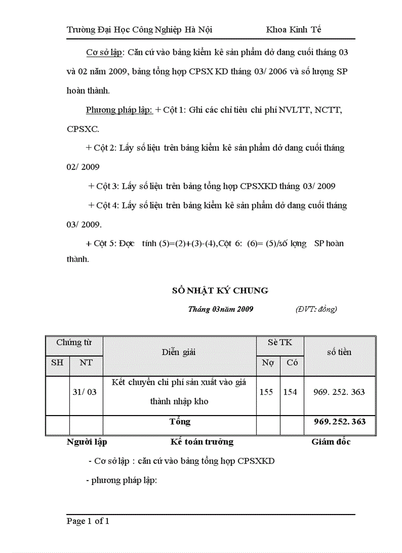 image for page Công tác kế toán tập hợp chi phí sản xuất và tính giá thành sản phẩm tại Công ty Cổ phần Cơ khí và Xây lắp số 7