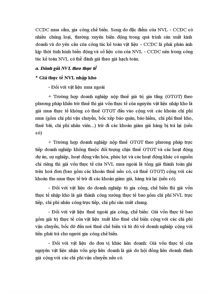 image for page Công tác kế toán nguyên vật liệu của Công ty Dệt vải công nghiệp Hà Nội