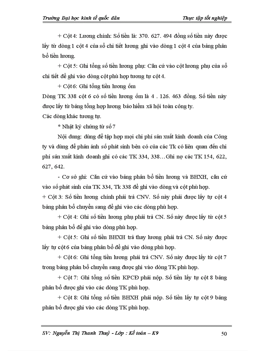 image for page Hoàn thiện kế toán tiền lương và các khoản trích theo lương tại Công ty CP Công nghiệp ôt ô TKV