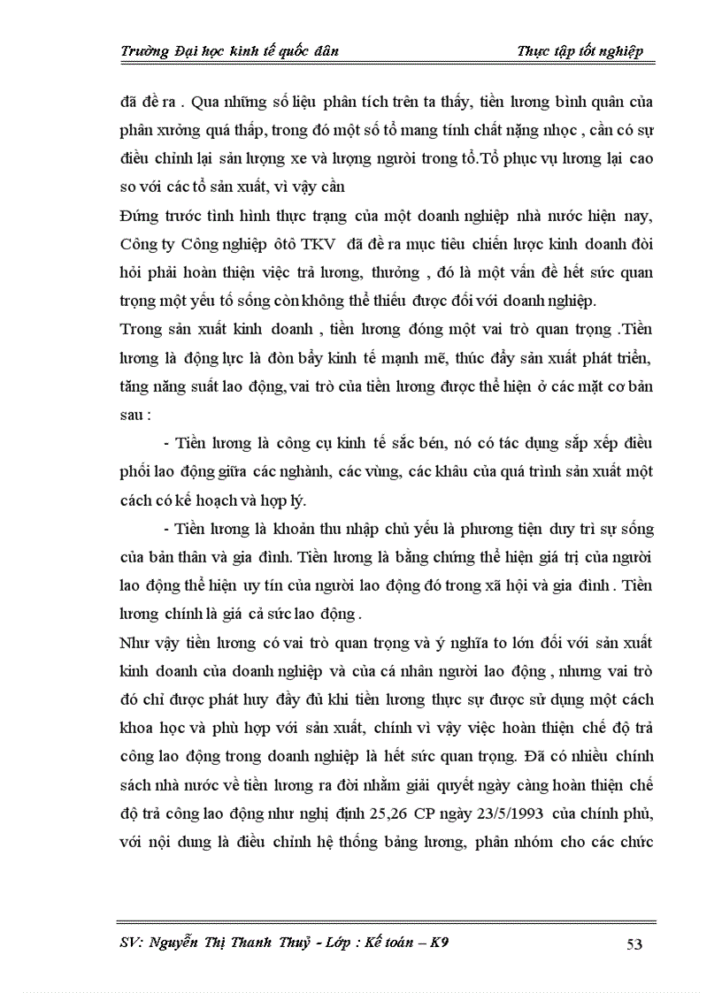 image for page Hoàn thiện kế toán tiền lương và các khoản trích theo lương tại Công ty CP Công nghiệp ôt ô TKV