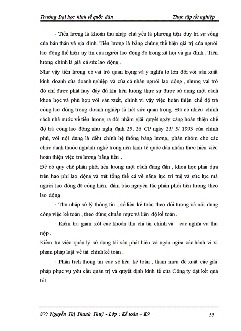 image for page Hoàn thiện kế toán tiền lương và các khoản trích theo lương tại Công ty CP Công nghiệp ôt ô TKV