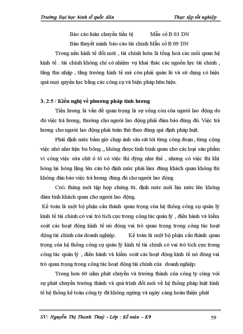 image for page Hoàn thiện kế toán tiền lương và các khoản trích theo lương tại Công ty CP Công nghiệp ôt ô TKV