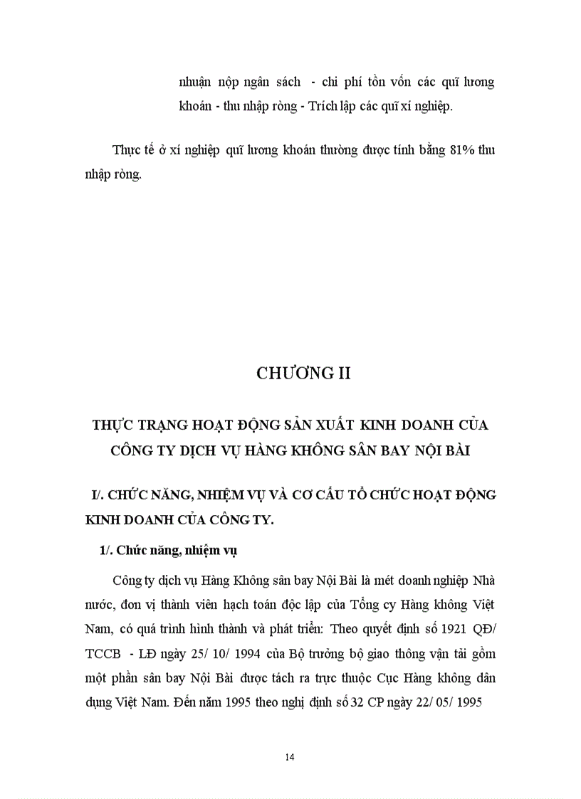 image for page Phân tích hoạt động sản xuất kinh doanh của công ty dịch vụ Hàng Không sân bay Nội Bài 1