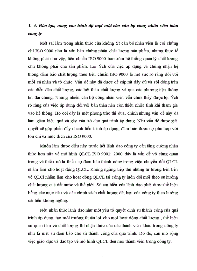 image for page Một số vấn đề của việc chuyển đổi hệ thống quản lý chất lượng theo tiêu chuẩn ISO 9000 1994 sang phiên bản 2000 tại Công ty điện tử Hà Nội