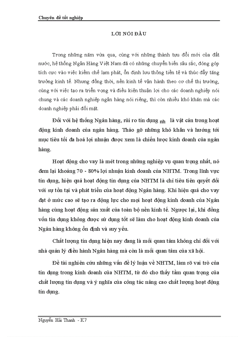 image for page Giải pháp nâng cao chất lượng tín dụng tại NHNo PTNT Quận Thanh Xuân 1