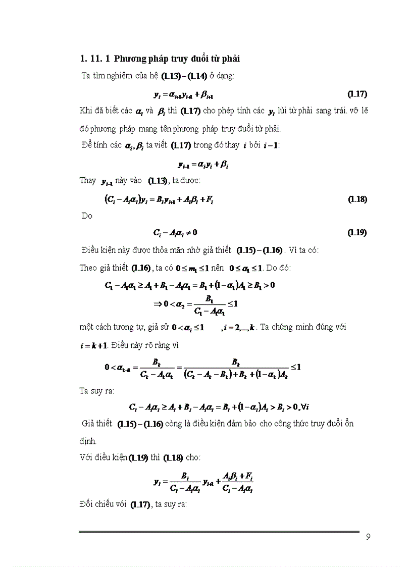 image for page Phương pháp sai phân giải gần đúng phương trình vi phân tuyến tính 1