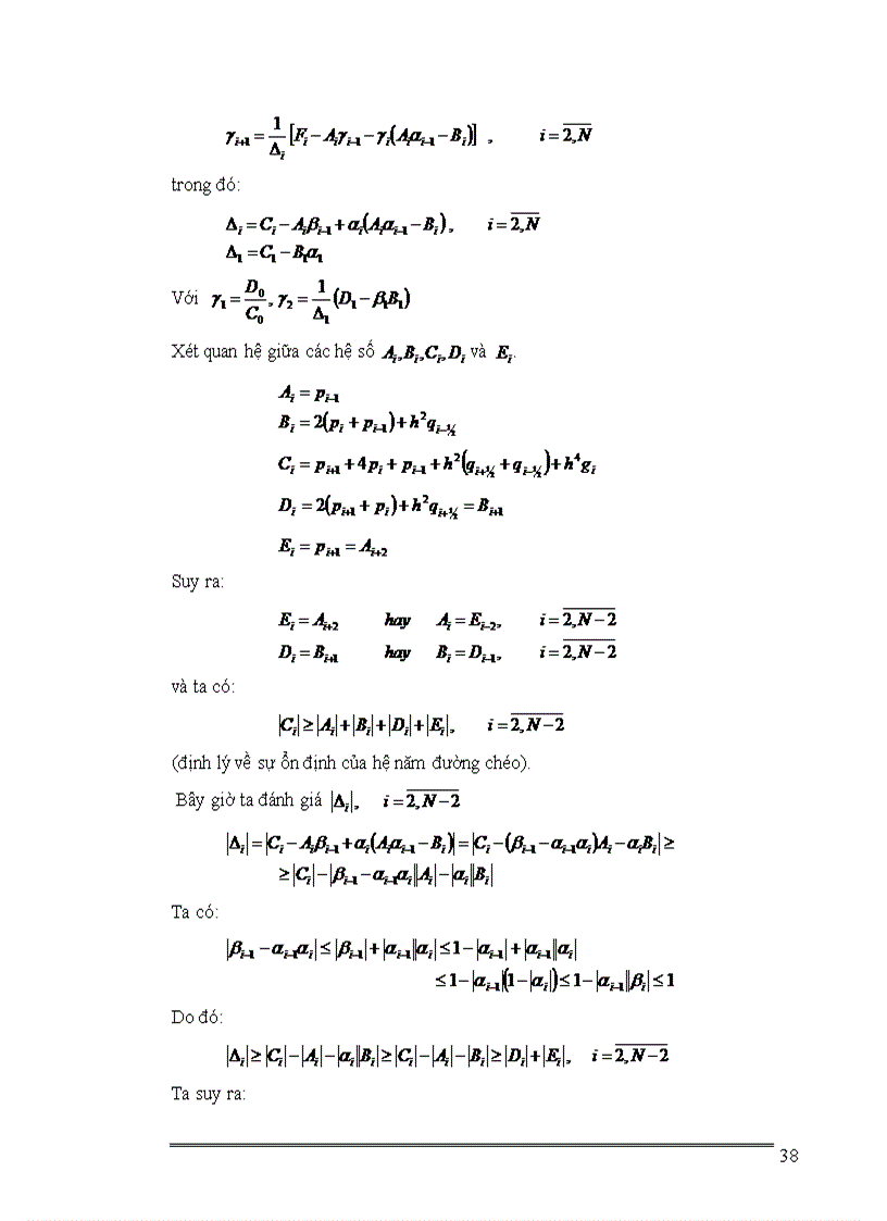 image for page Phương pháp sai phân giải gần đúng phương trình vi phân tuyến tính 1