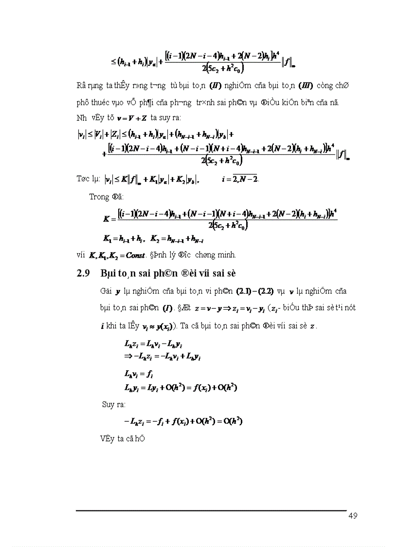 image for page Phương pháp sai phân giải gần đúng phương trình vi phân tuyến tính 1