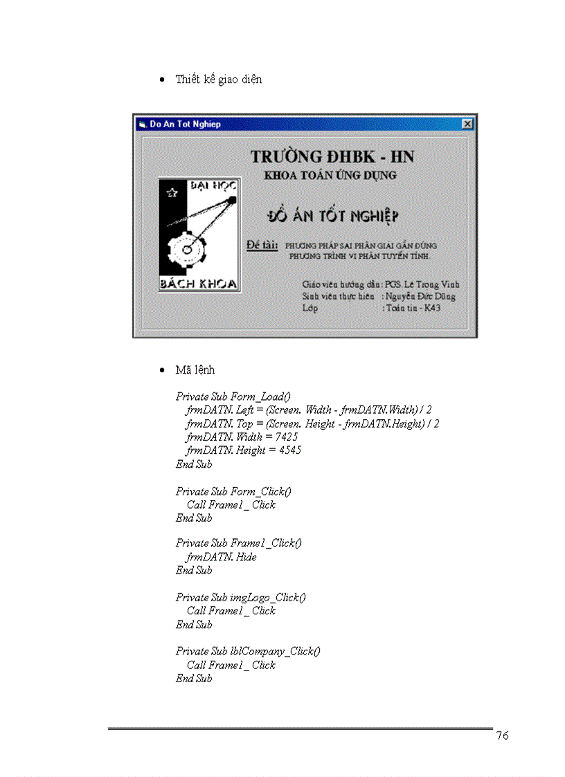 image for page Phương pháp sai phân giải gần đúng phương trình vi phân tuyến tính 1