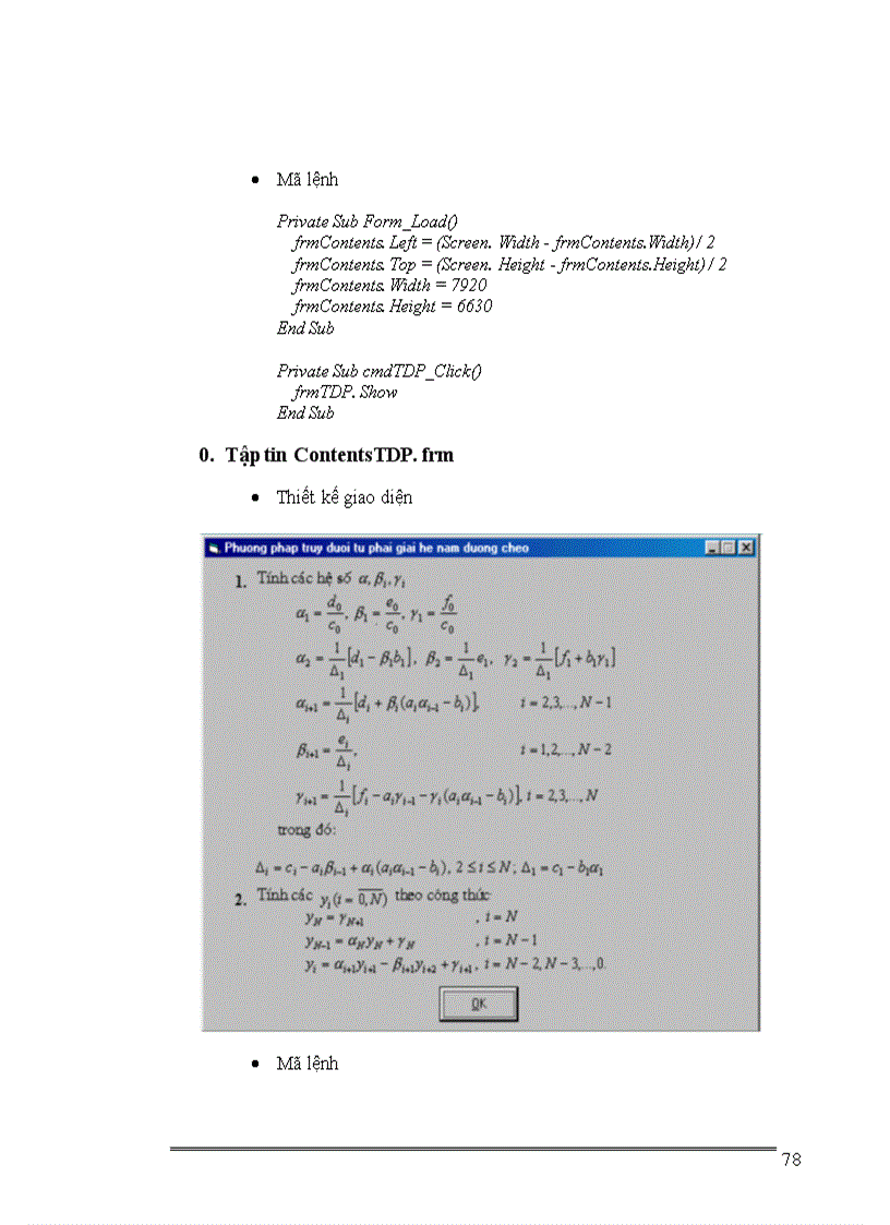image for page Phương pháp sai phân giải gần đúng phương trình vi phân tuyến tính 1