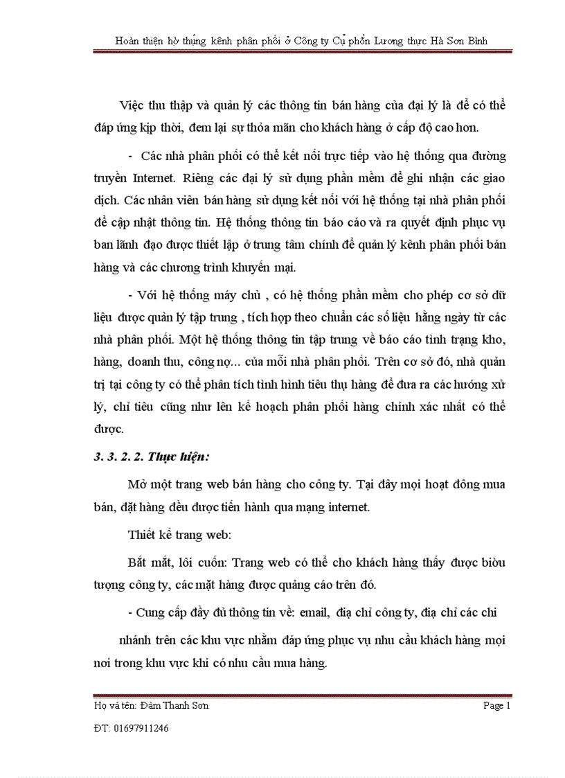 image for page Hoàn thiện hệ thống kênh phân phối của công ty cổ phần lương thực Hà Sơn Bình