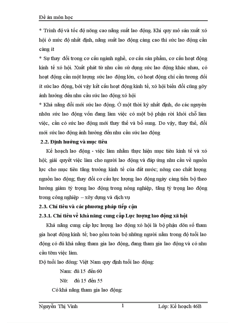 image for page Kế hoạch lao động việc làm thời kỳ 2006 2010 và các giải pháp thực hiện 1
