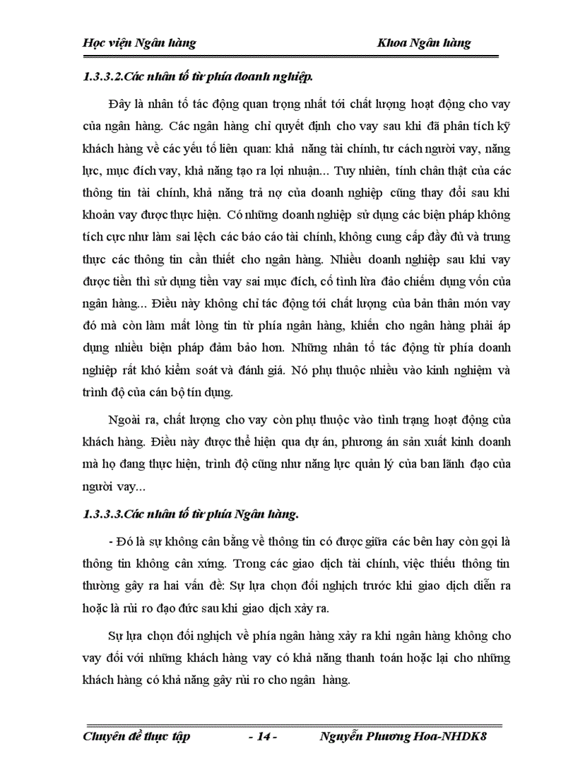 image for page Giải pháp nhằm nâng cao chất lượng tín dụng đối với doanh nghiệp vừa và nhỏ tại Ngân hàng nông nghiệp và Phát triển nông thôn Đông Anh 1