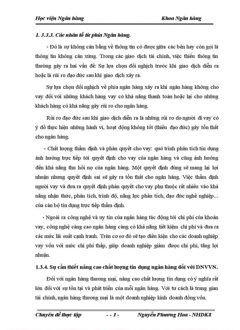 image for page Giải pháp nhằm nâng cao chất lượng tín dụng đối với doanh nghiệp vừa và nhỏ tại Ngân hàng nông nghiệp và Phát triển nông thôn Đông Anh 1