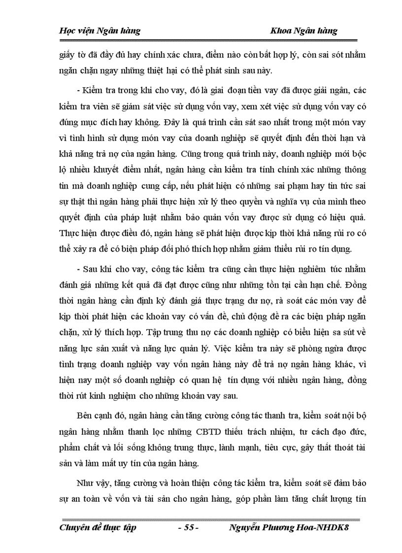 image for page Giải pháp nhằm nâng cao chất lượng tín dụng đối với doanh nghiệp vừa và nhỏ tại Ngân hàng nông nghiệp và Phát triển nông thôn Đông Anh 1