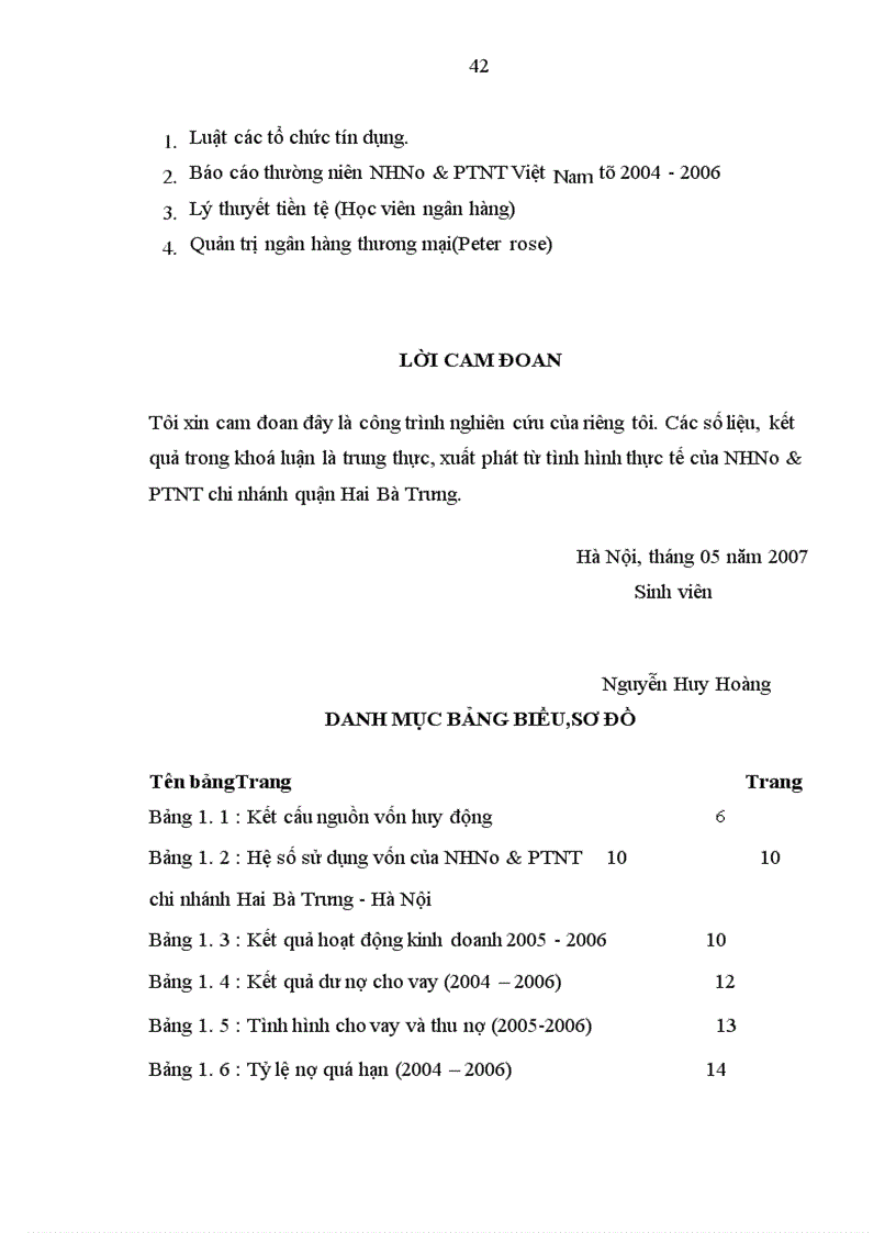 image for page Một số giải pháp chủ yếu nhằm nâng cao lợi nhuận tại Chi nhánh NHNo PTNT quận Hai Bà Trưng Hà Nội 1