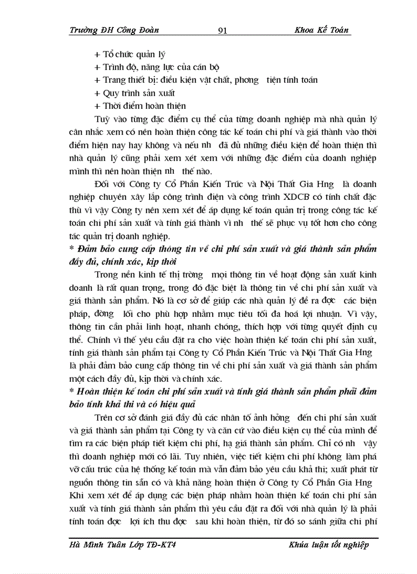 image for page Hoàn thiện công tác kế toán chi phí sản xuất và tính giá thành sản phẩm tại Công ty Cổ Phần Kiến Trúc và Nội Thất Gia Hưng 1