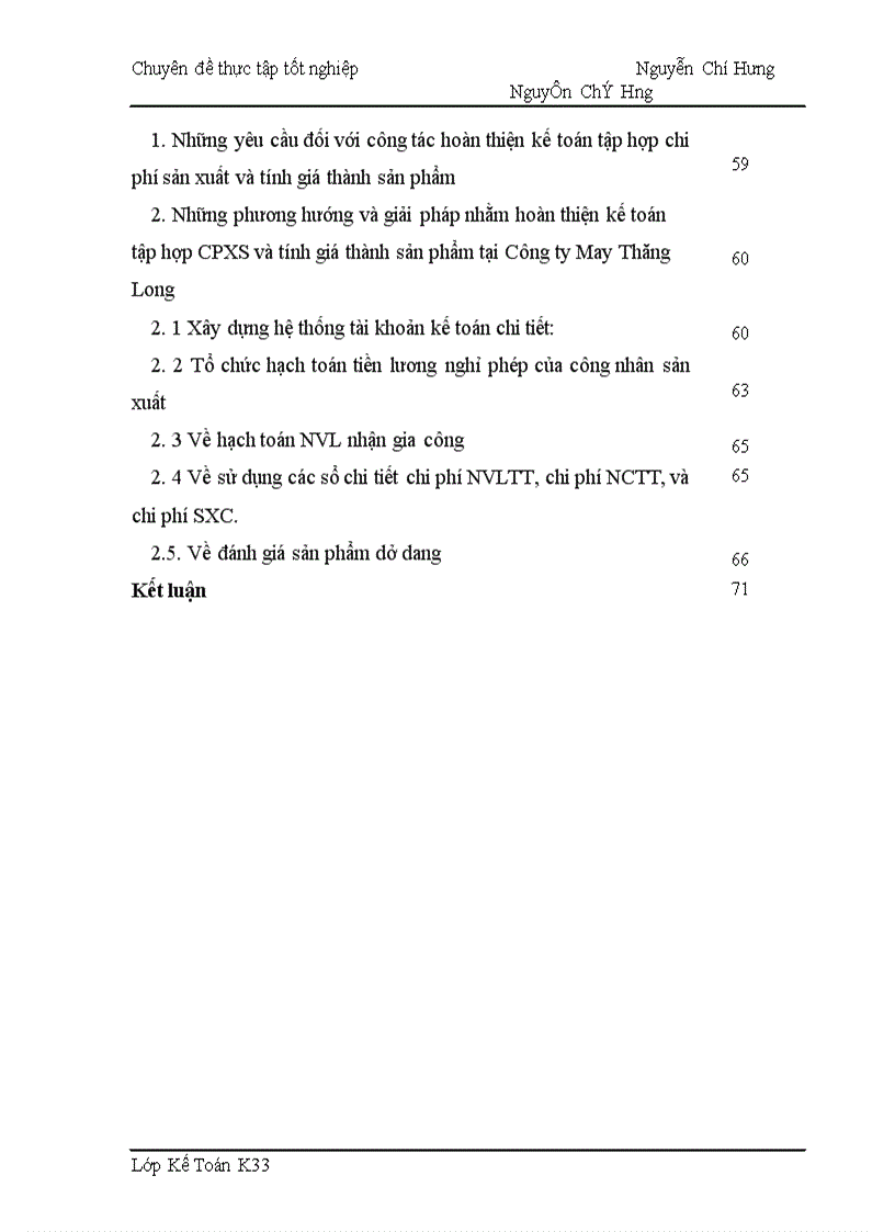 image for page Hoàn thiện công tác kế toán tập hợp chi phí sản xuất và tính giá thành sản phẩm tại Công ty cổ phần May Thăng Long 1