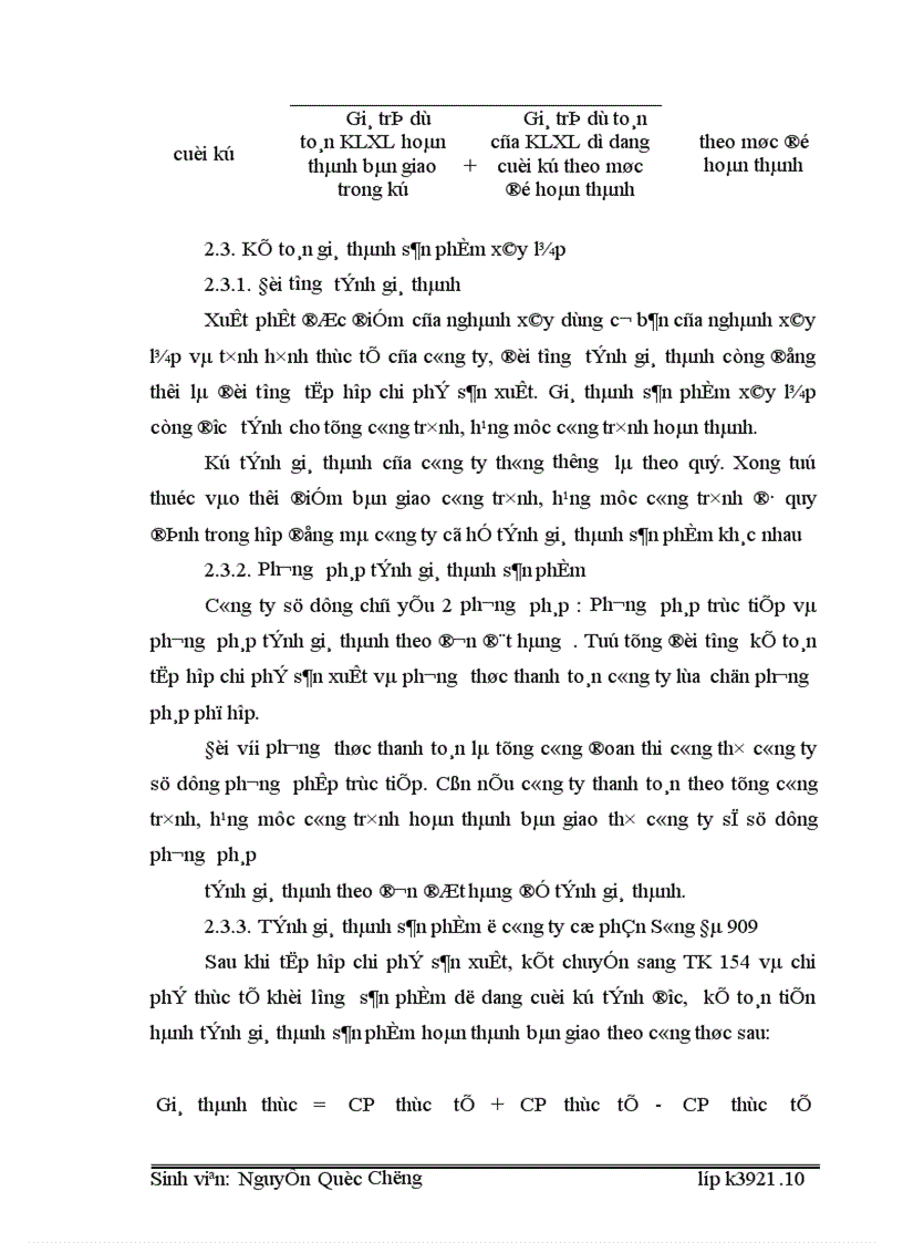 image for page Tổ chức kế toán chi phí sản xuất và tính giá thành sản phẩm tại Công ty Cổ phầm Sông Đà 909 1