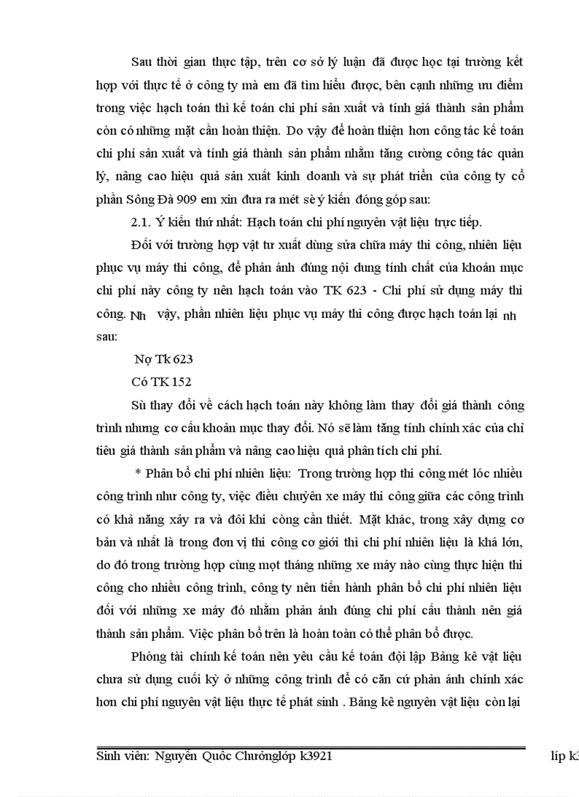 image for page Tổ chức kế toán chi phí sản xuất và tính giá thành sản phẩm tại Công ty Cổ phầm Sông Đà 909 1