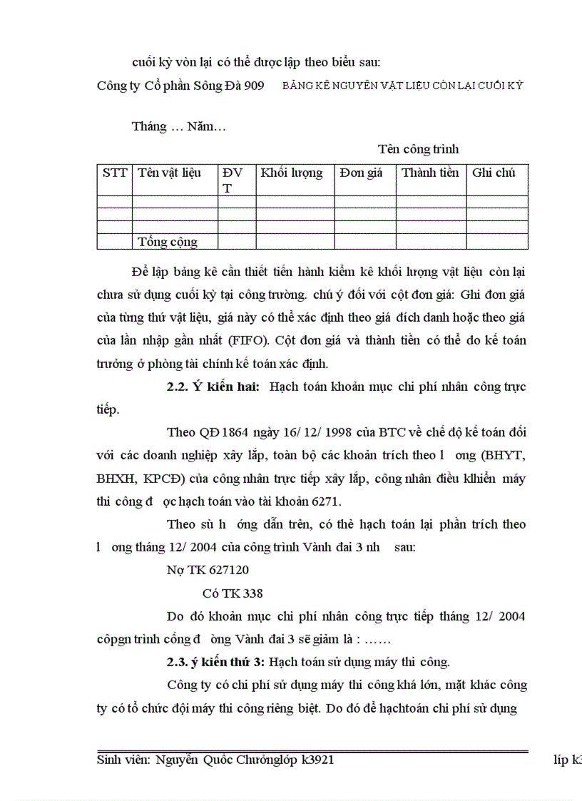 image for page Tổ chức kế toán chi phí sản xuất và tính giá thành sản phẩm tại Công ty Cổ phầm Sông Đà 909 1