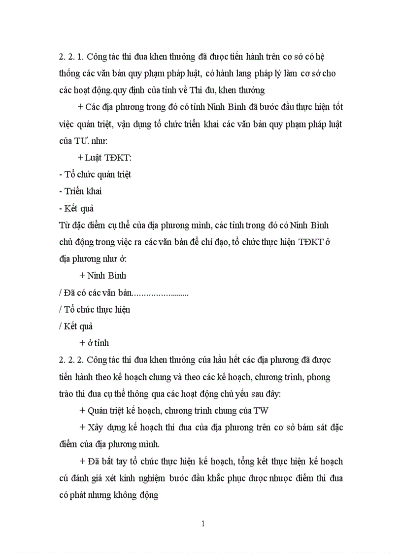 image for page Đổi mới quản lý Nhà nước về công tác Thi đua Khen thưởng ở địa phương