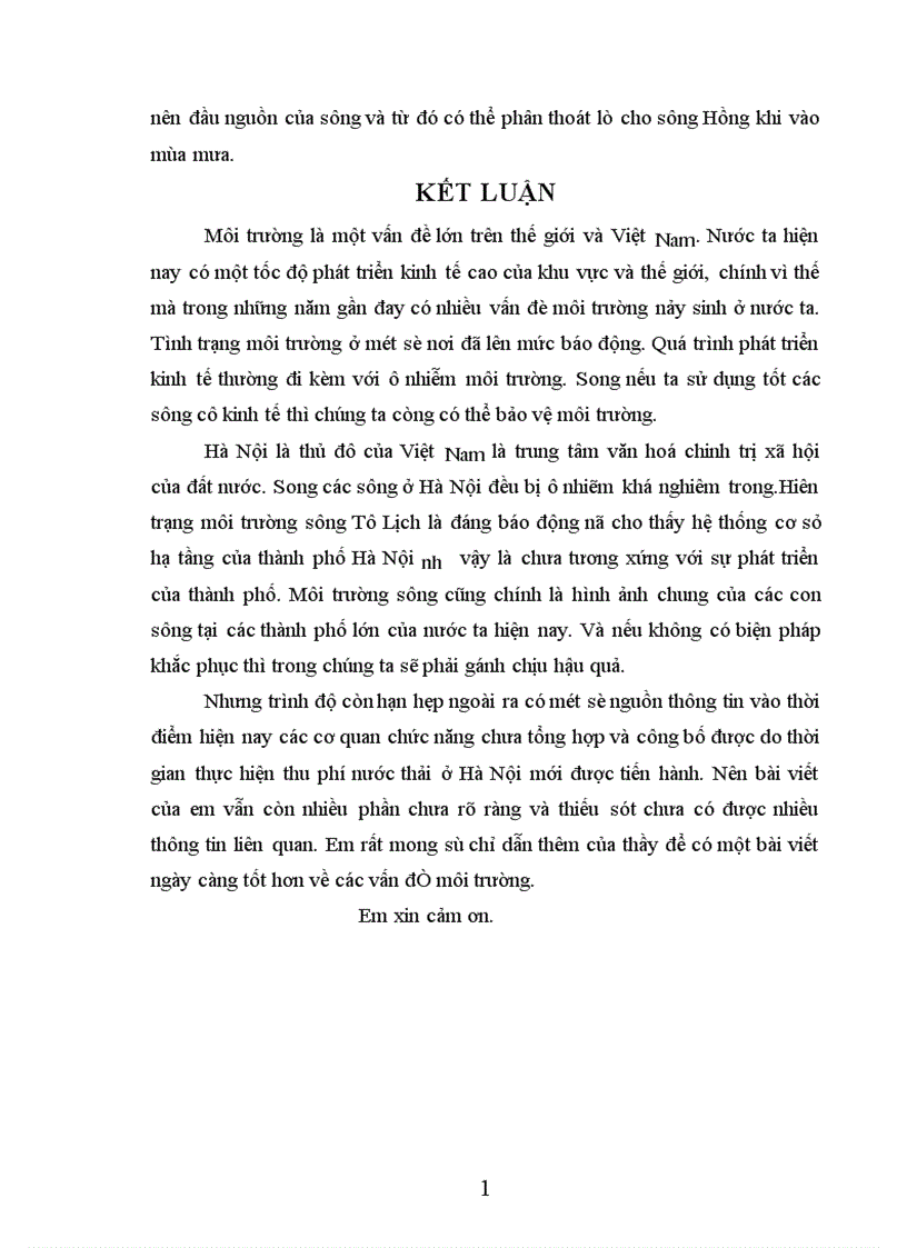 image for page Cải thiện môi trường tại sông Tô Lịch 1