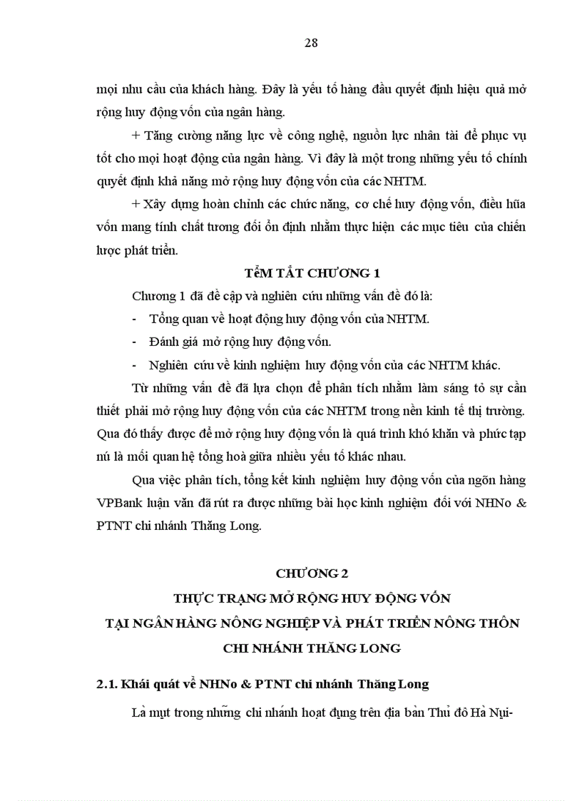 image for page Mở rộng huy động vốn tại ngân hàng nông nghiệp và phát triển nông thôn chi nhánh thăng long 1