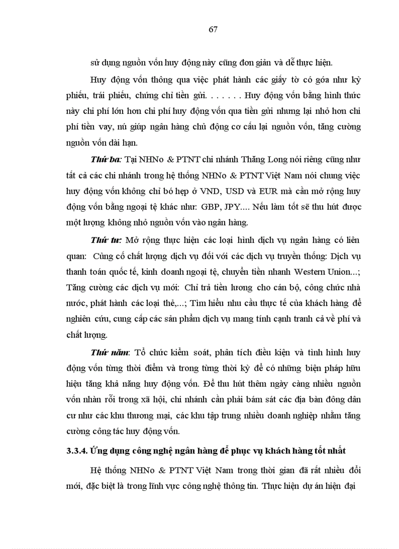 image for page Mở rộng huy động vốn tại ngân hàng nông nghiệp và phát triển nông thôn chi nhánh thăng long 1